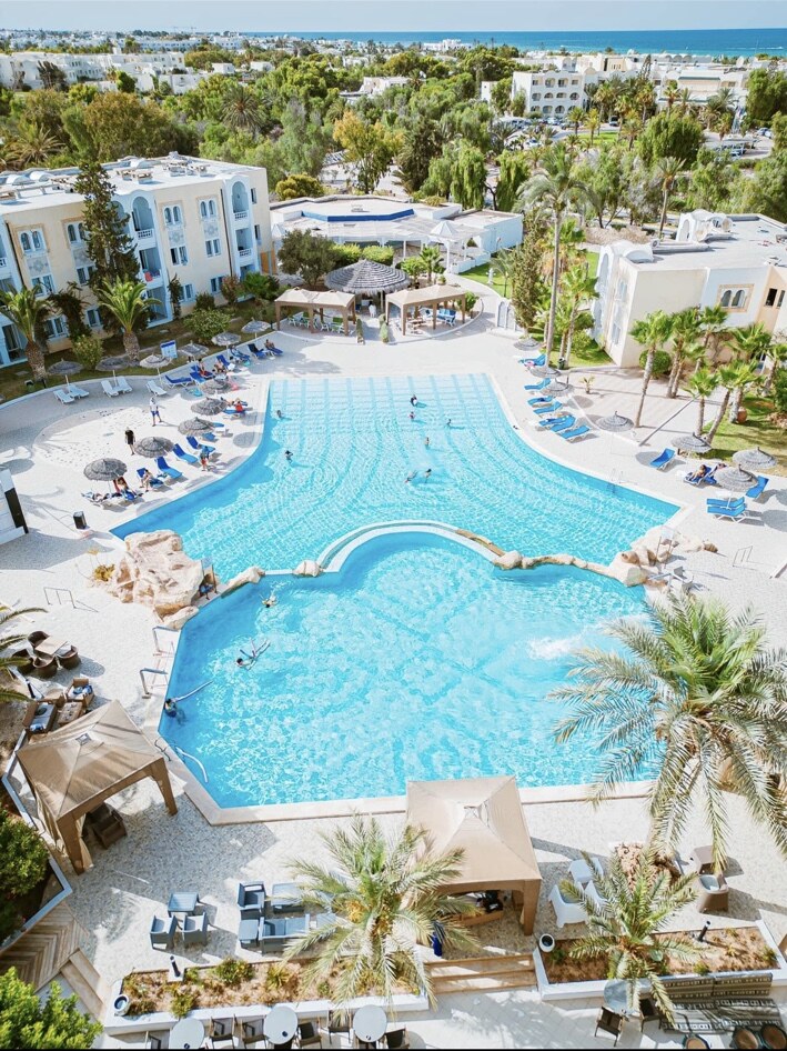Vue aérienne du Joya Paradise